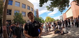 Colorado State University: Large Boisterous Crowd Drawn, Atheist Goes Absolutely Berserk In Front Of Me, Jesus Christ Exalted