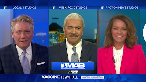 WXYZ partners with TV stations for 'Vaccine Town Hall: Answering Your Questions'