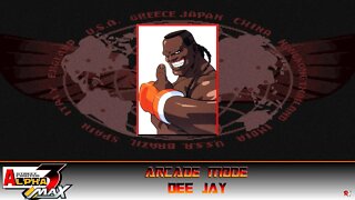 Street Fighter: Alpha 3 Max: Arcade Mode - Dee Jay