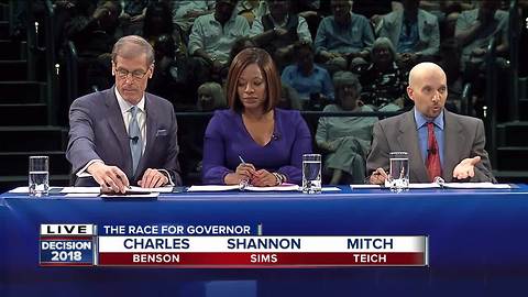 FULL VIDEO: Rewatch the Democratic Gubernatorial debate