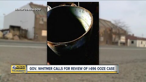Gov. Whitmer calls for review of I-696 ooze case