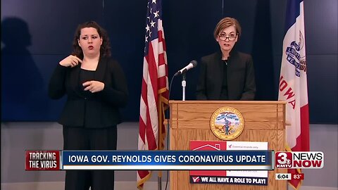 Iowa Gov. Reynolds Gives Coronavirus Update