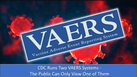 CDC Runs Two Vares Systems - Public Can Access Only One