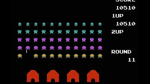 Space_Invader #NES Arcaplay Arcade Classic Gameplay