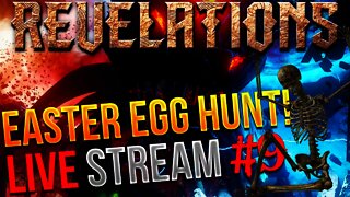 "REVELATIONS" EASTER EGG WALKTHROUGH (STEP 4 BUILDING A SKELETON!) - BO3 Zombies Live Stream #9