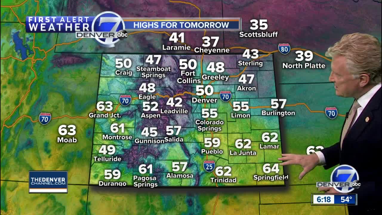 Dry across Colorado through Saturday