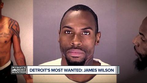 Detroit's Most Wanted: James Wilson has a long history of drugs and robbery
