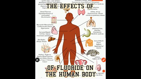 THE EFFECTS OF FLUORIDE IN YOUR WATER AND TOOTHPASTE. GOV. KNOWS BUT DON'T CARE .