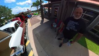 1955 Chevy - Hooters and Hot Rods - Sanford, Florida - 9/18/22 #chevy #carshow #insta360
