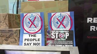 London 2nd March 2024: Protest against the WHO power grab - Part 3