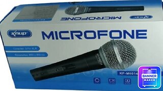 Review Microfone Knup KP M0014