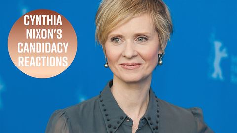 Cynthia Nixon running for governor! Social media reacts