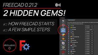 🚨 Do NOT Miss These 2 FreeCAD Tips - How To Use FreeCAD - Learn FreeCAD Help | #Shorts