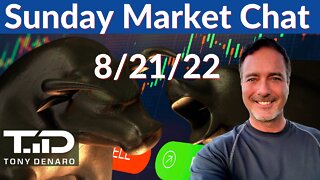 Sunday Market ChatLIVE - 8/21/22 | Tony Denaro