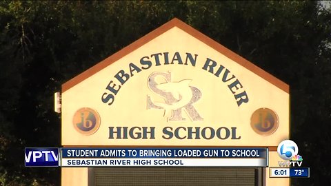 Sebastian River High student had loaded gun on campus, Indian River Co. Sheriff's Office says