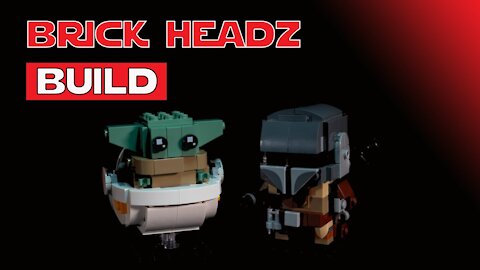 Lego Mandalorian Brickheadz Build - The child 113 The Mandalorian 114