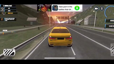 BeamNG, street race, win and crash