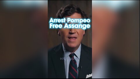 Tucker Carlson: WikiLeaks Exposed CIA Spy State, so Pompeo Plotted To Kill Assange - 12/22/23