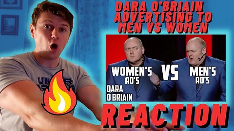 Dara O'Briain - Advertising To Men VS Women - IRISH REACTION