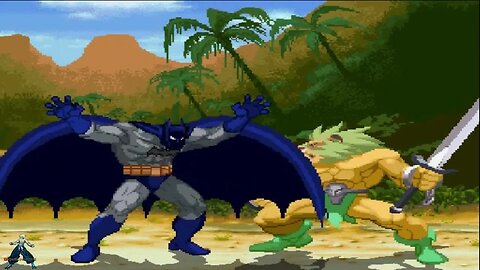 Mugen DC vs Capcom vs Marvel Play As Batman Legends
