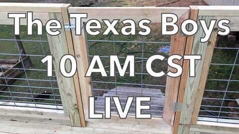 The Texas Boys LIVE 10AM CST