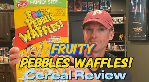Fruity Pebbles Waffles Cereal
