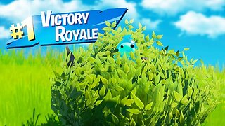 Fortnite But Staying In The Bush All Game