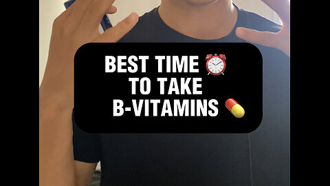 B-Vitamins 💊 = Energy ⚡️