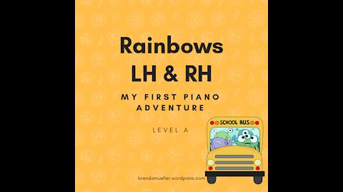 Piano Adventures Lesson Book A - Rainbows L.H. & R.H.