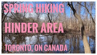 Hinder Area |Forest in the city| Toronto, ON 🇨🇦| Hiking Vlog | Relive