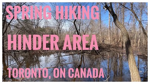 Hinder Area |Forest in the city| Toronto, ON 🇨🇦| Hiking Vlog | Relive