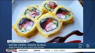 Ginza Sushi selling takeout meals