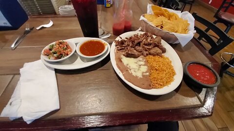 MEAL OF THE DAY AT EL NOPAL CARROLLTON KENTUCKY UNITED STATES OF AMERICA 🇺🇸 👌