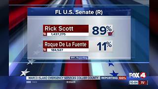 Rick Scott wins primary to face Bill Nelson in U.S. Senate battle