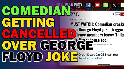 Comedian David Lucas is being attacked for George Floyd reference when roasting heckler.