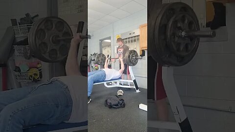 365lbs x 2 reps, Crazy 🤪 old man
