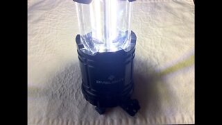 BYB E-0454 300 lumen portable LED camping emergency lantern