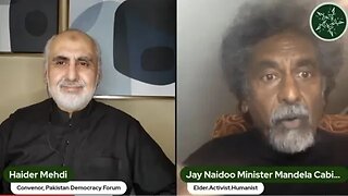 2 June. Interview Jay Naidoo, Nelson Mandela's close aide & Cabinet Minister. Lessons for Pakistan!