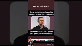 Zema: governo Lula fez vista grossa para que o pior acontecesse #patria