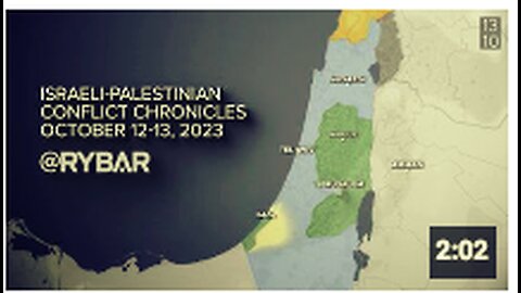 ❗️🇮🇱🇵🇸🎞 Israeli-Palestinian conflict chronicles: October 12-13, 2023