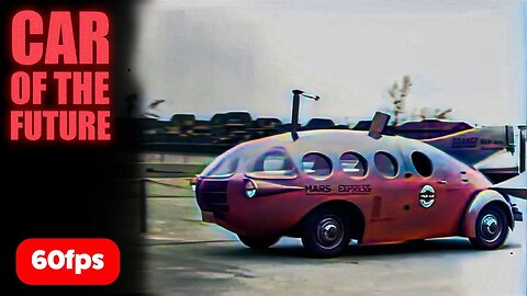 [1934] The Future of Cars, Ford News Media Detroit | AI Enhanced, Colorized, 60fps, HD