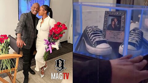 Tyrese Gets Original Baby Boy Sneakers As A Valentine's Day Gift! 👟
