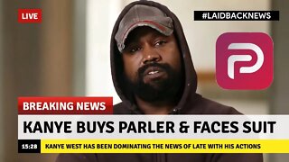 Kayne West Buys Parler and Faces Lawsuit