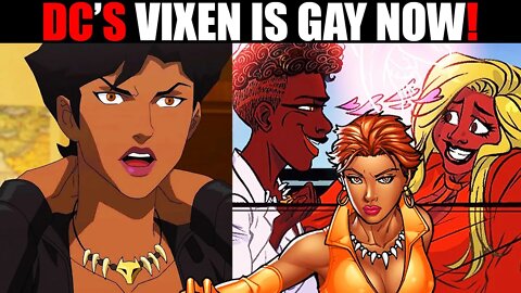 DC TURNS VIXEN INTO A LESBIAN In Harley Quinn Comic Based On HBO Max Animated Series! #Shorts