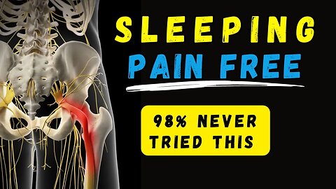 How to sleep with Sciatica pain ? Immediate pain relief