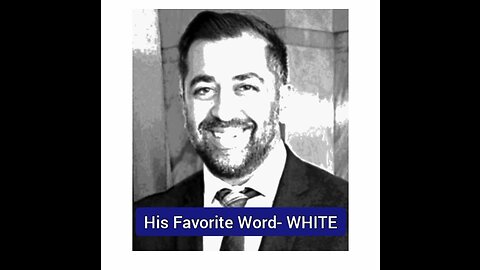 Minister Humza Yousaf's Favorite Word- White