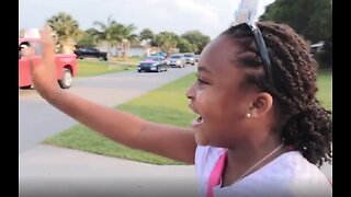 Vero Beach girl gets surprise birthday parade celebration