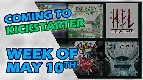 📅 Kickstarter Boardgames - Week of May 10th | HEL, Railroad Ink, Sheol, Power Rangers, Maharaja