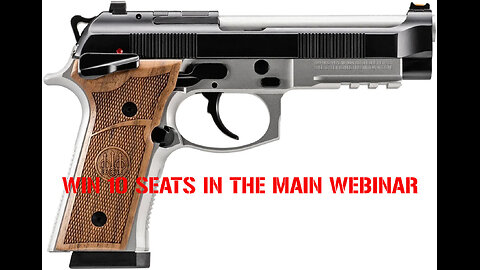 BERETTA 92 GTS LAUNCH MINI #2 FOR 10 SEATS IN THE MAIN WEBINAR