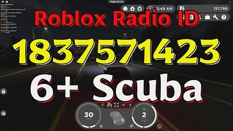 Scuba Roblox Radio Codes/IDs